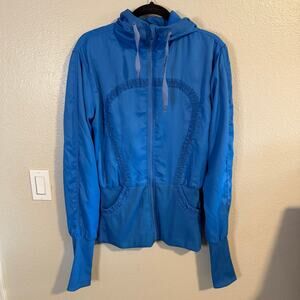 Lululemon Dance Studio Reversible Jacket Cornflower Blue Size 10